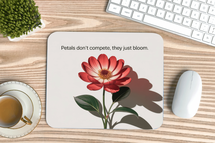 Inspirational Quotes Mouse Pad, Motivational PNG Sublimation