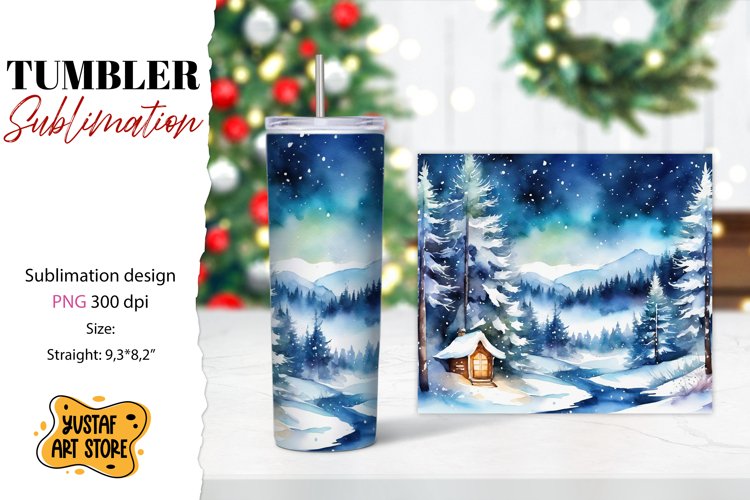 Winter Watercolor Clipart Image 23
