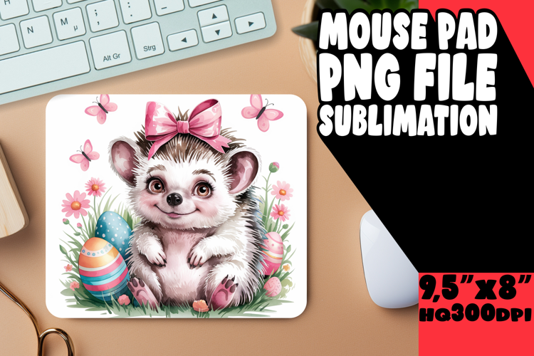 Cheerful Desk Pad Sublimation Ideas, Cute Easter