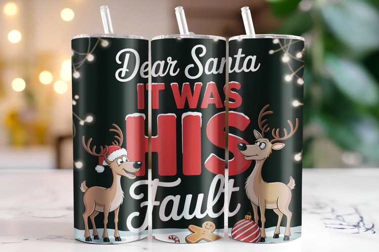 Christmas Tumbler Wrap Image 22