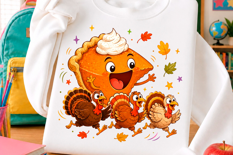 Cute Turkey Clipart Image 3