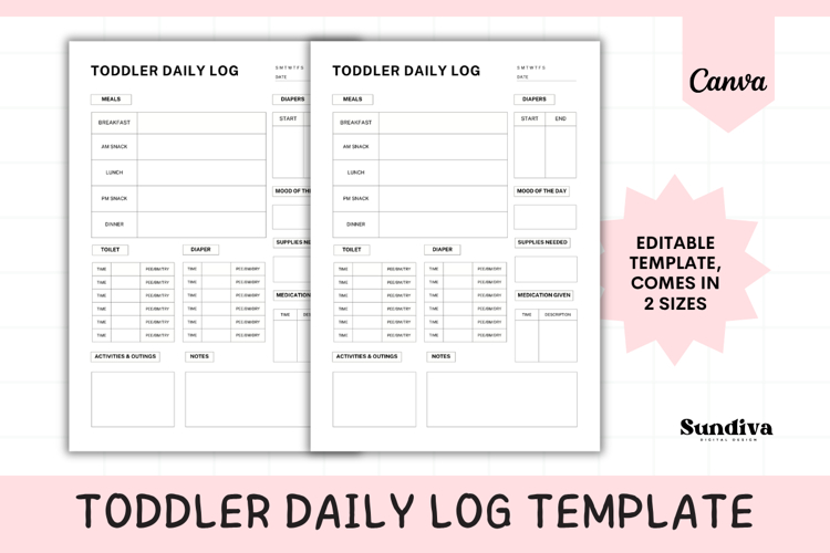Printable Schedule Template Image 12