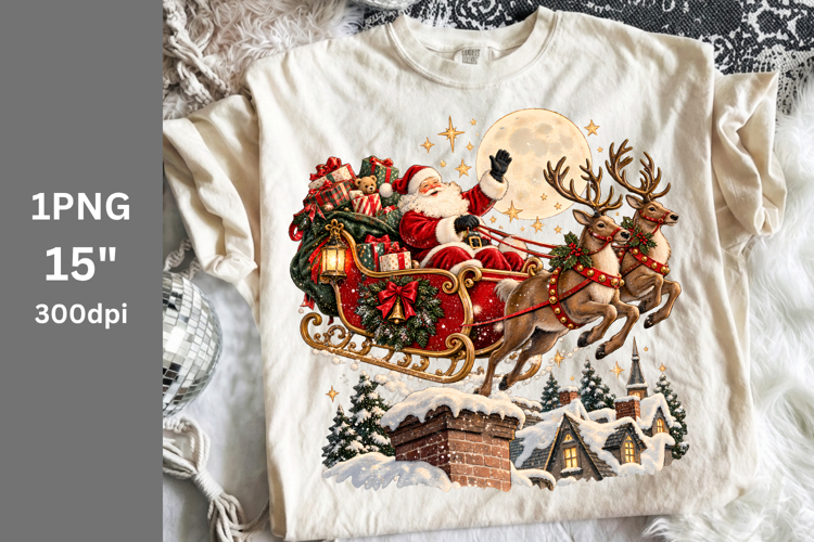 Christmas PNG, Santa PNG, Winter PNG