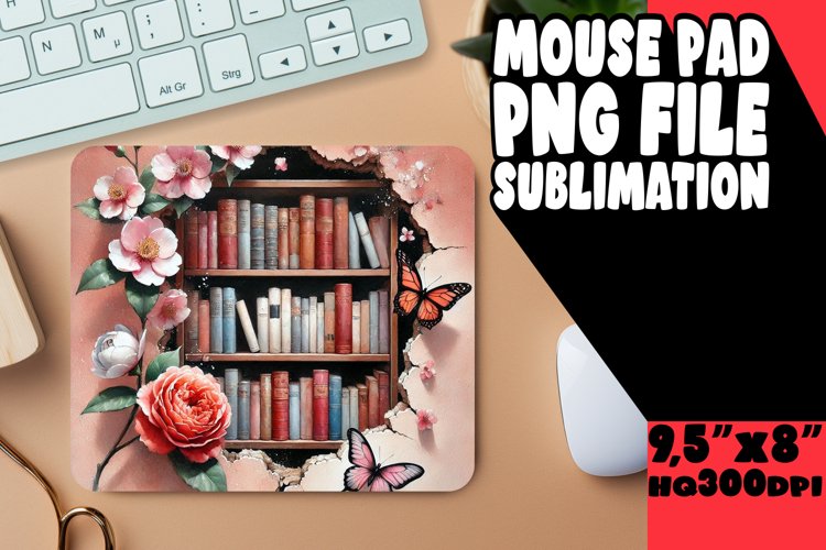 COZY DESK PAD FUN SUBLIMATION, Books example image 1