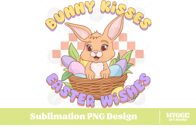 Easter Bunny Sublimation DTF Chick Farm Hip Hop Spring Joy