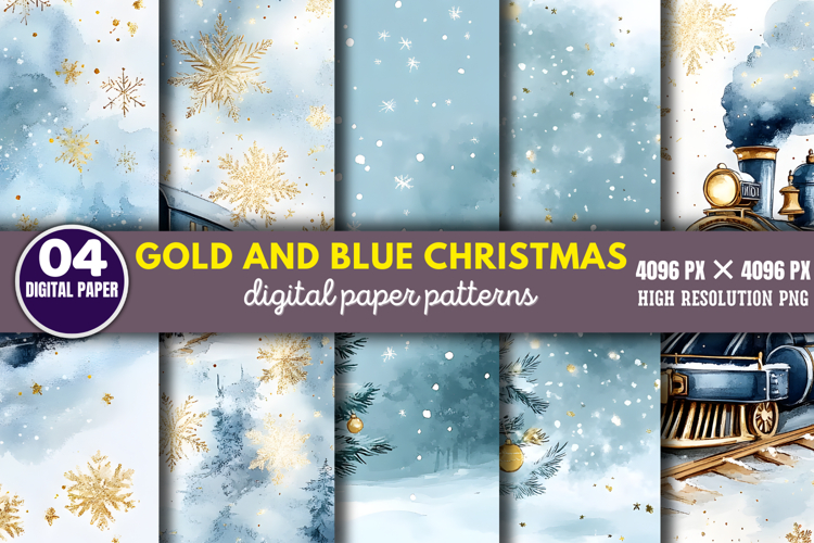 Gold Christmas Background Image 15