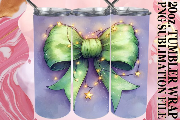 Christmas Tumbler Wrap Image 2