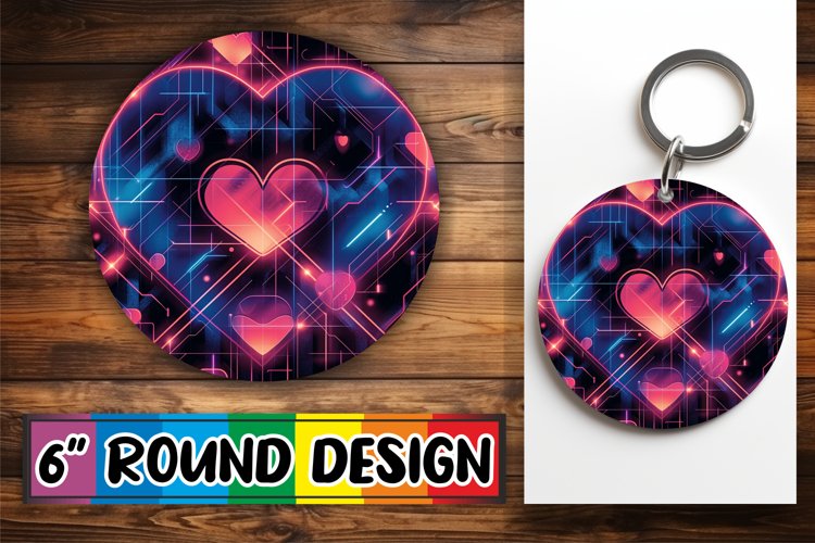 Heartwarming Keychain Trio example image 1