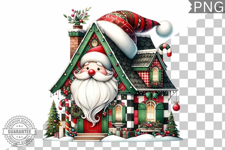 Santa Christmas Clipart Image 22