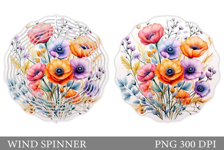 Watercolor Flowers Image 13