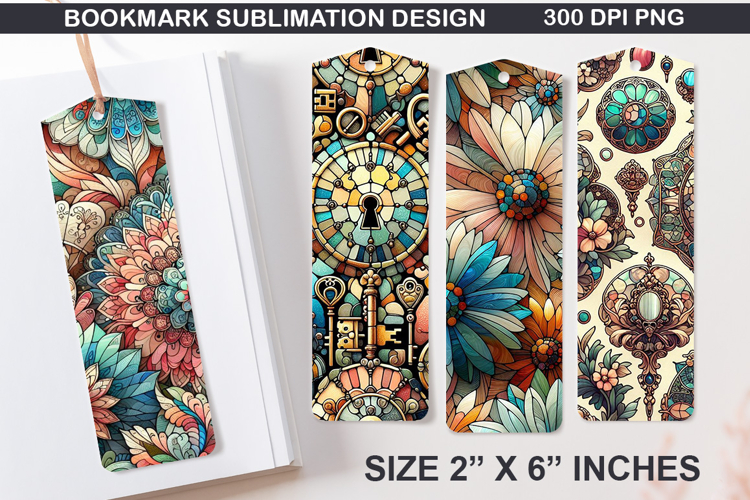 Winter Bookmarks Sublimation - 4 Bookmark Design
