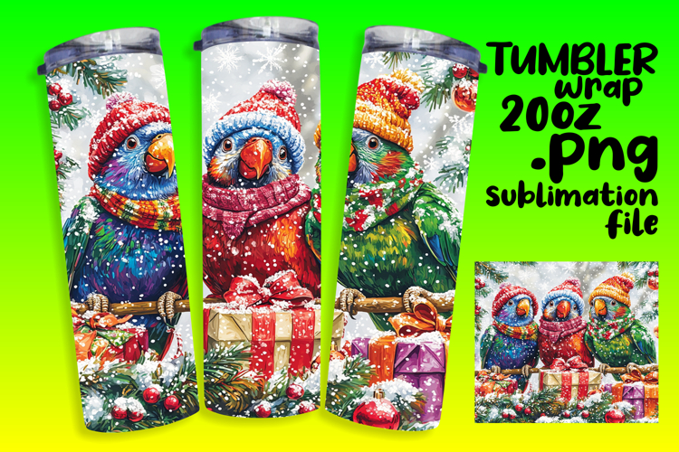 Christmas Tumbler Wrap Image 9