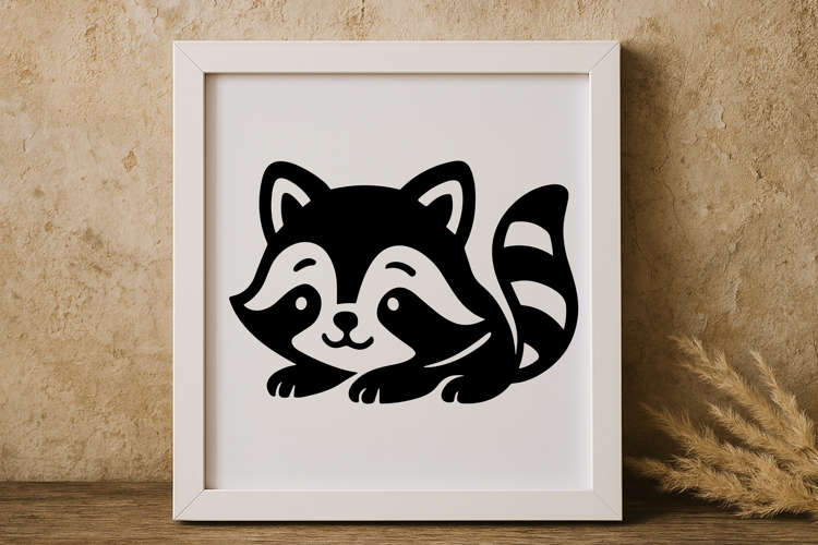 Raccoon Silhouette Image 20