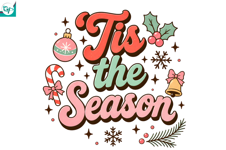 Retro Christmas Sublimation, Trending Christmas PNG, Santa
