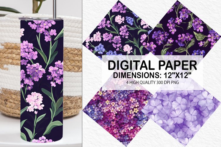 Floral Seamless Pattern Image 6