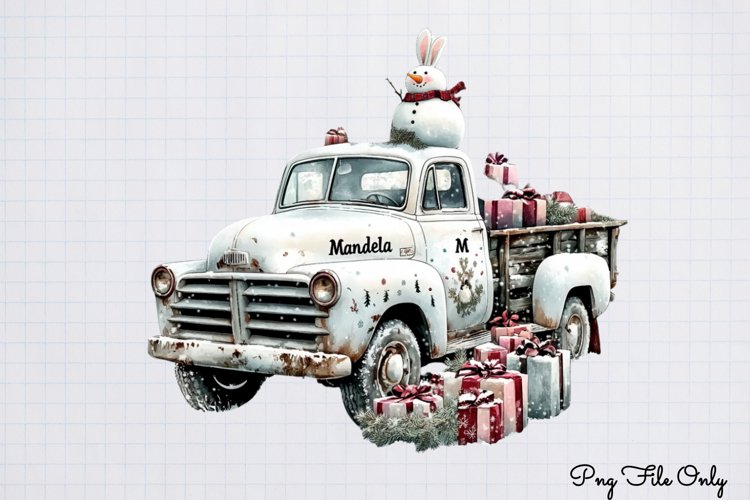 Rustic Christmas Clipart Image 3