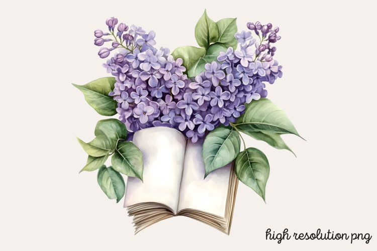 Lilac Illustration Image 24