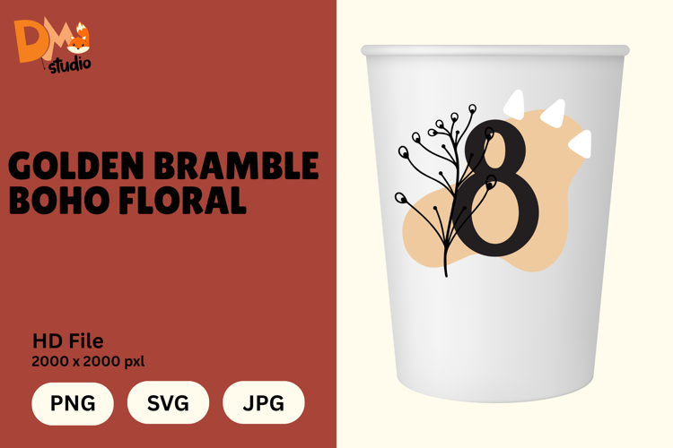 Floral Letter Svg Image 4