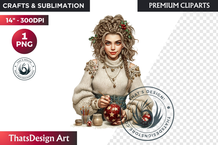 Christmas Snowman Clipart Image 24