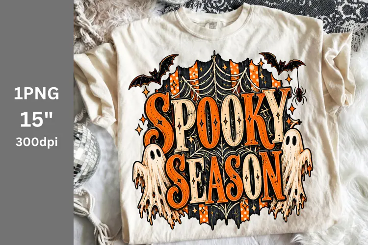 Fall PNG, Halloween PNG, Ghosts PNG