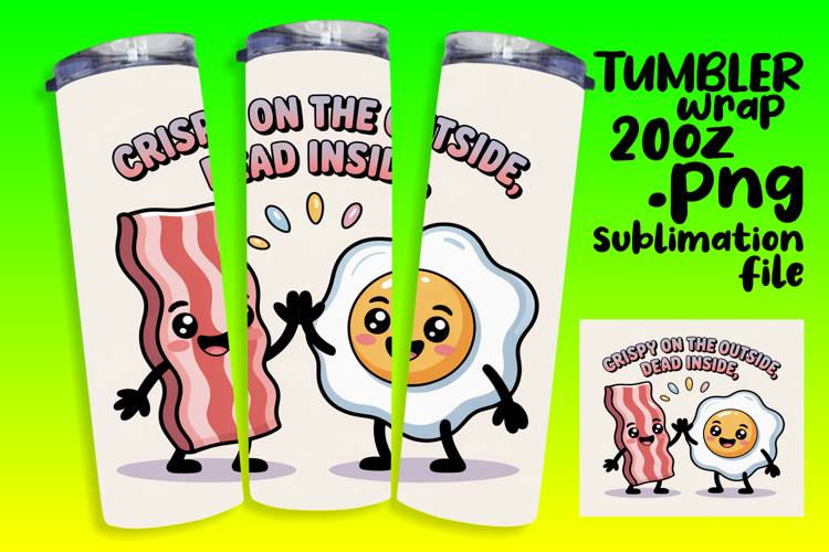 Original 20oz Tumbler Artwork , Kawaii Food