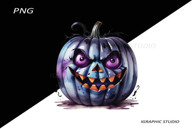 Pumpkin Halloween Clipart Image 11