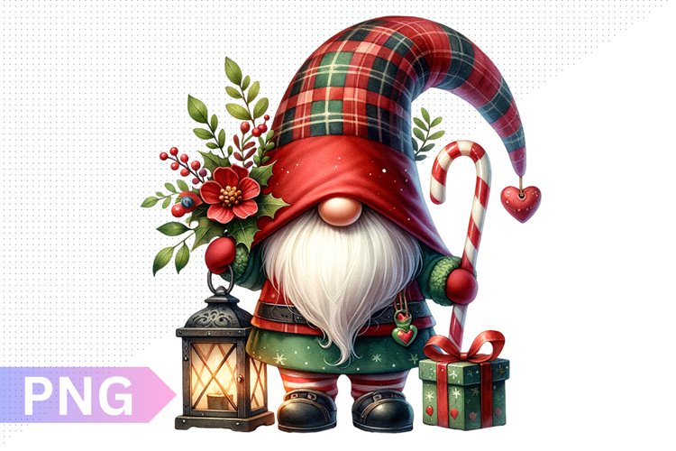 Christmas Gnome Clipart Image 3