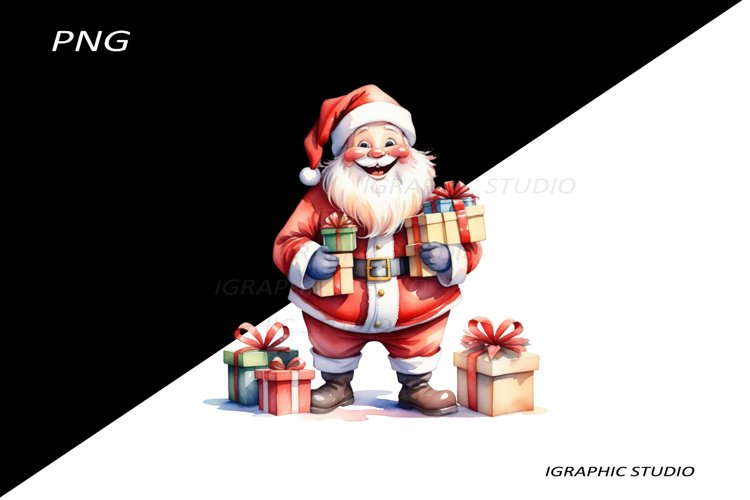 Santa Clause Clipart Image 8