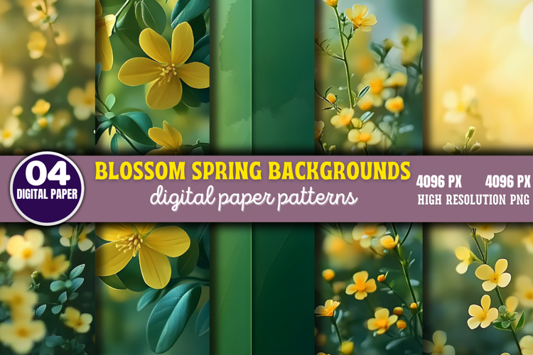 Blossom Spring Backgrounds PNG