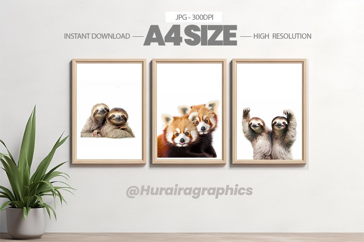 Animal Wall Art - 03 Variations example image 1