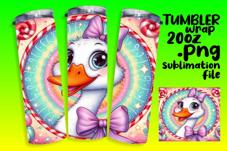 Stylish 20oz Tumbler Design , Goose
