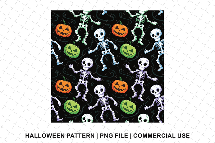 Halloween Seamless Pattern