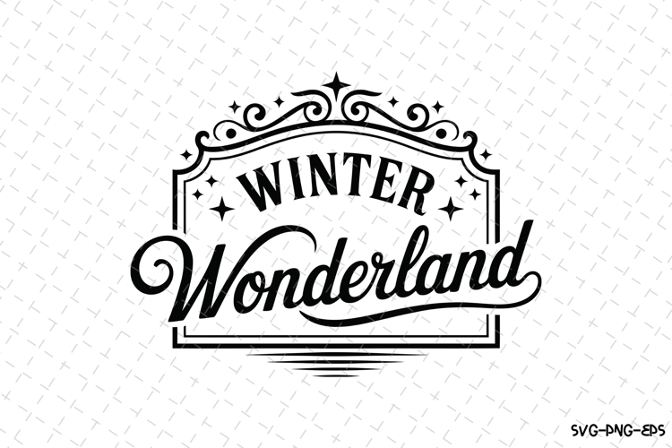 Winter Wonderland Svg | Christmas Svg | Svg Cut Files