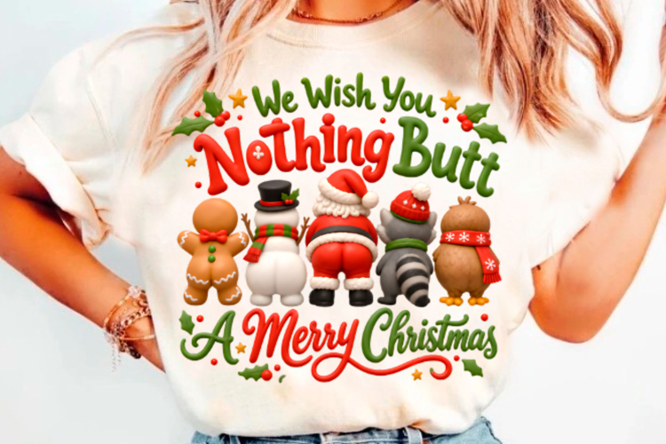 Trending Merry Christmas Shirt Sublimation Png
