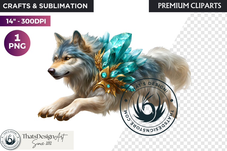 Crystalline Fauna Fantasy Animal PNG Clipart scrapbooking
