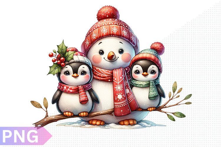 Snowman Clipart Image 6