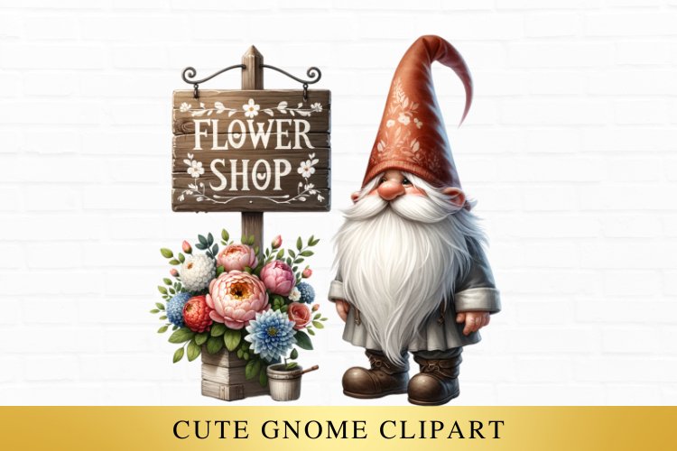 Gnome Clipart Image 4