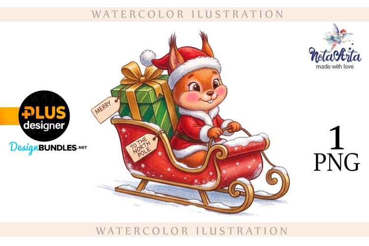 A Festive Christmas Squirrel’s Delight