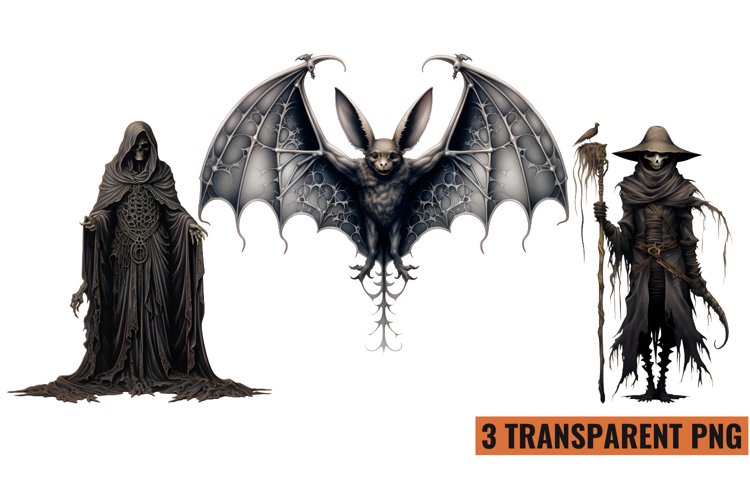 Vintage Halloween Clipart Image 15