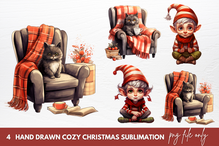 Christmas Watercolor Clipart Image 19