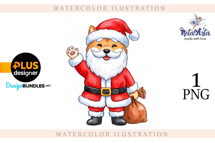 Merry Christmas with a Joyful Shiba Inu! example image 1
