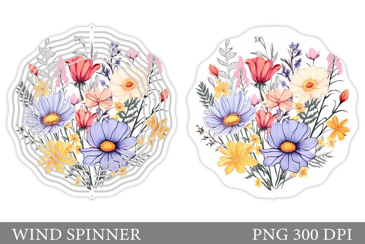 Watercolor Flowers Image 13