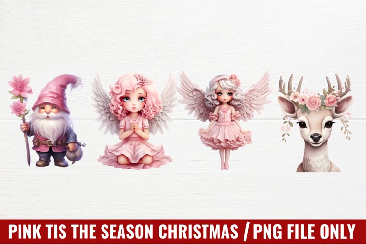 Christmas Watercolor Clipart Image 4