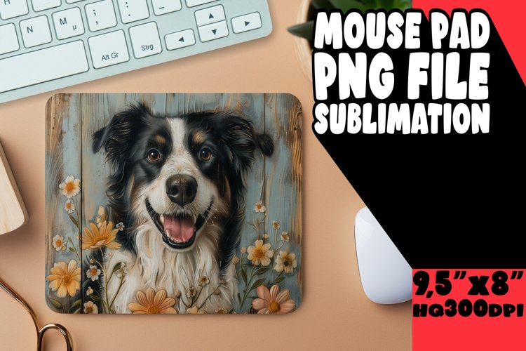 Sweet Pup Wood Sublimation Mat