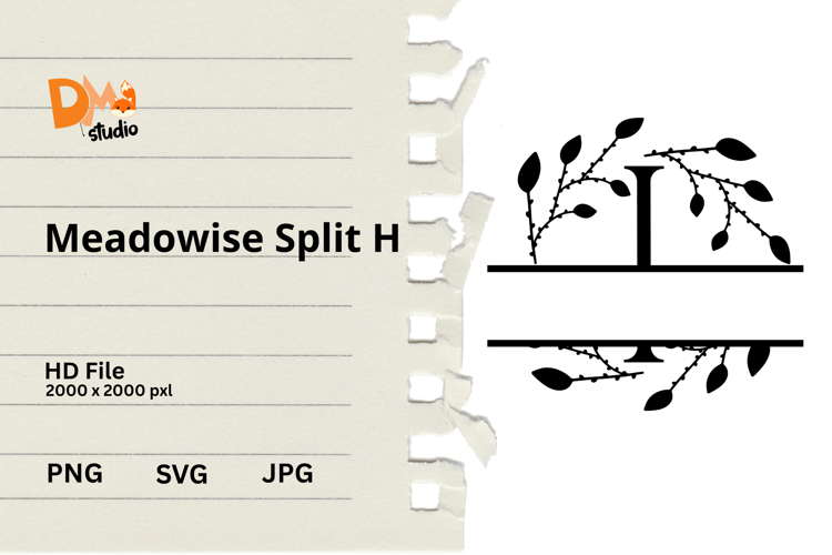 Floral Monogram Letter Svg Image 23