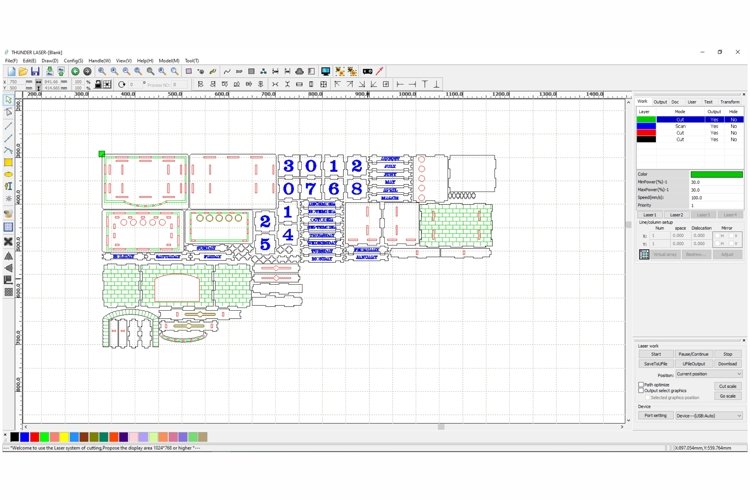 Perpetual calendar Fireplace laser cut file, Glowforge file example image 1
