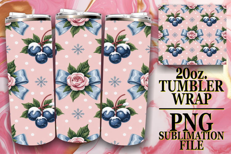 Christmas Tumbler Wrap Image 23