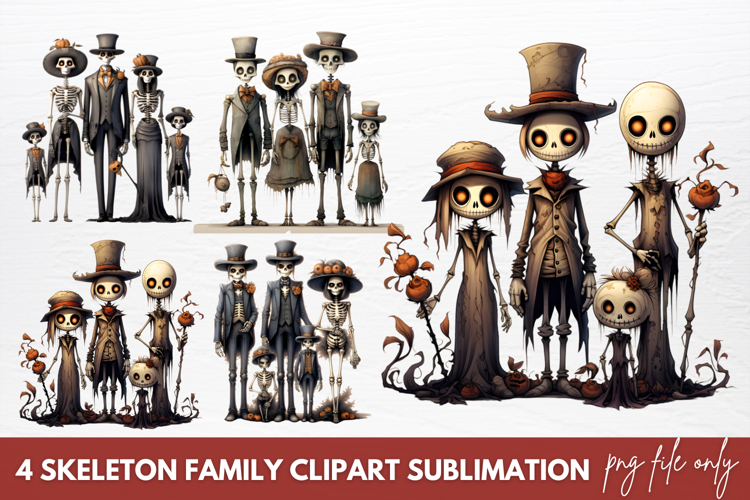 Skeleton Clipart Image 11