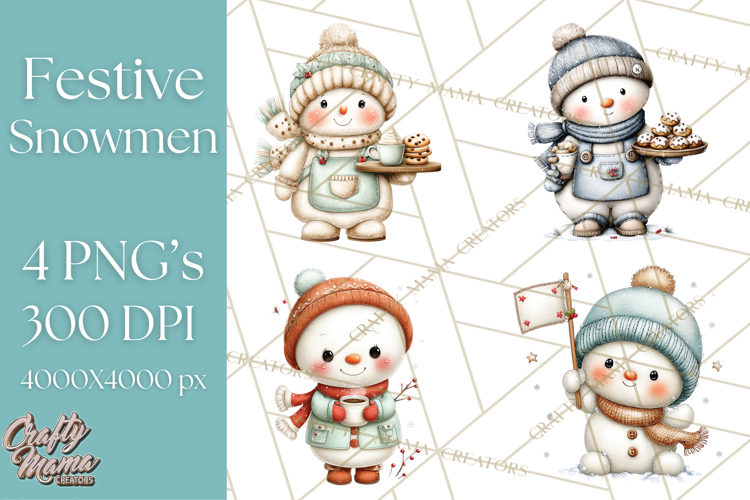 Snowman PNG Image 21