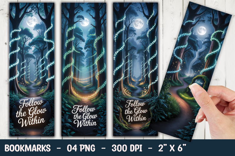 Crystal Glow Bookmark Sublimation